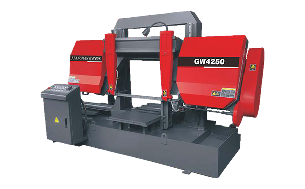 扶绥GW4250双柱龙门卧式带锯床