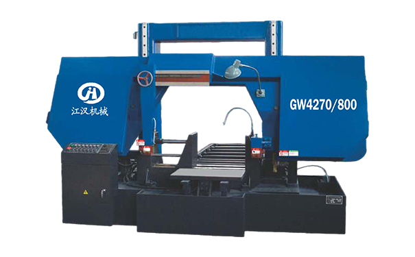 扶绥GW4270/800双柱龙门卧式带锯床